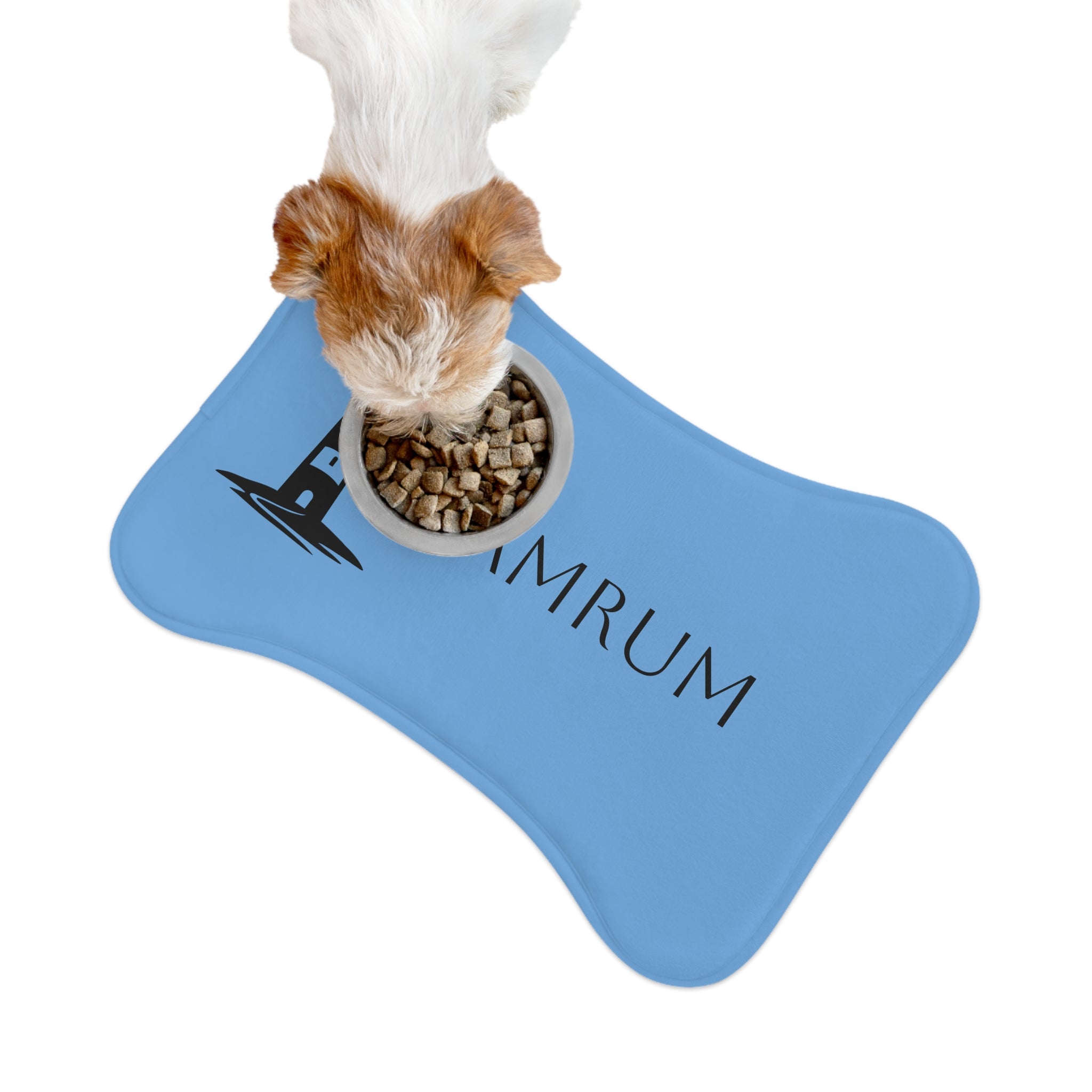 Leuchturm Amrum Futtermatte für Haustiere – Rutschfeste Futterunterlage für Hunde- und Katzennäpfe